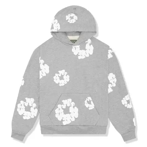 Gray denim Tear hoodie