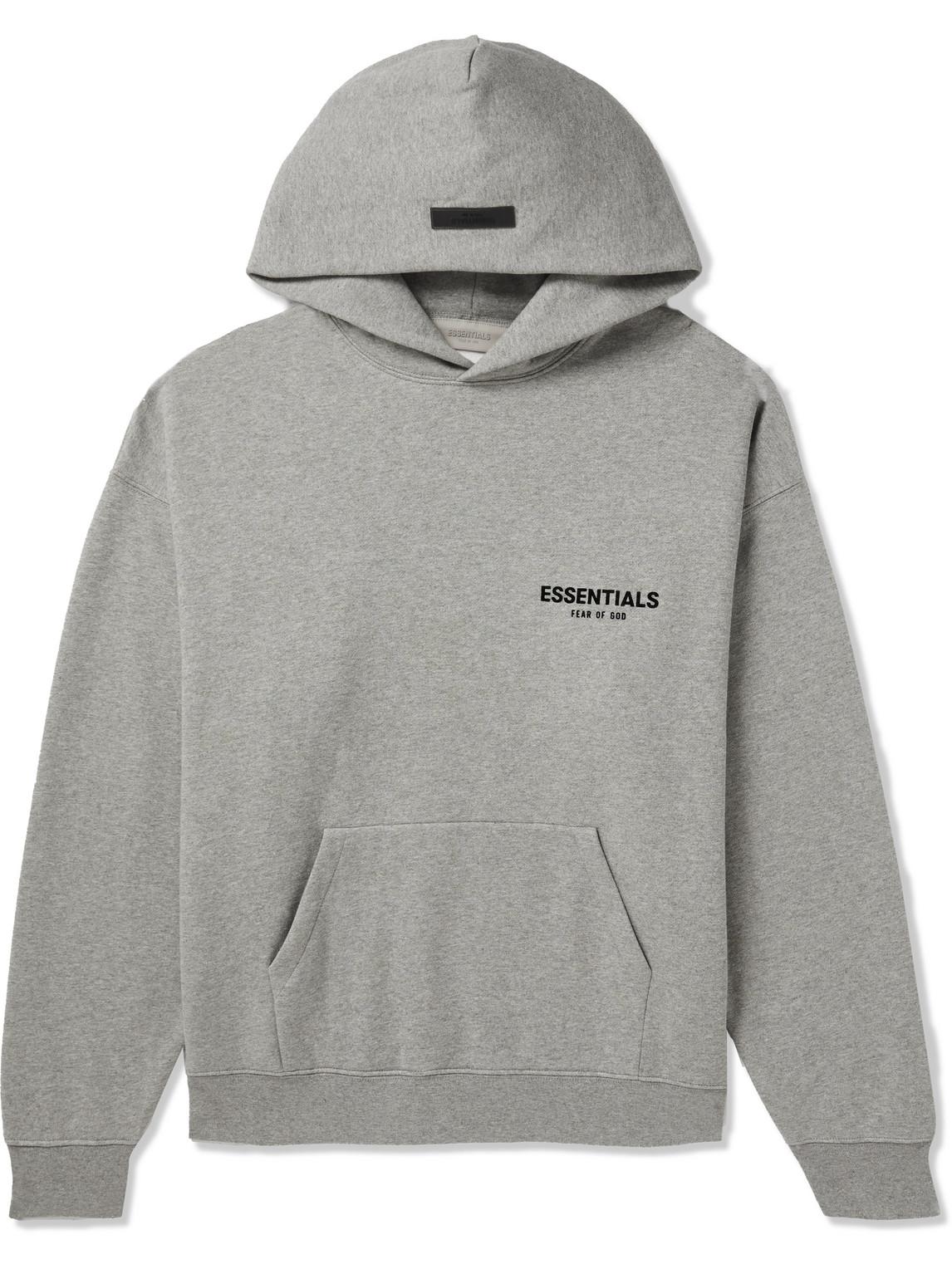 Dark gray Essential Hoodies